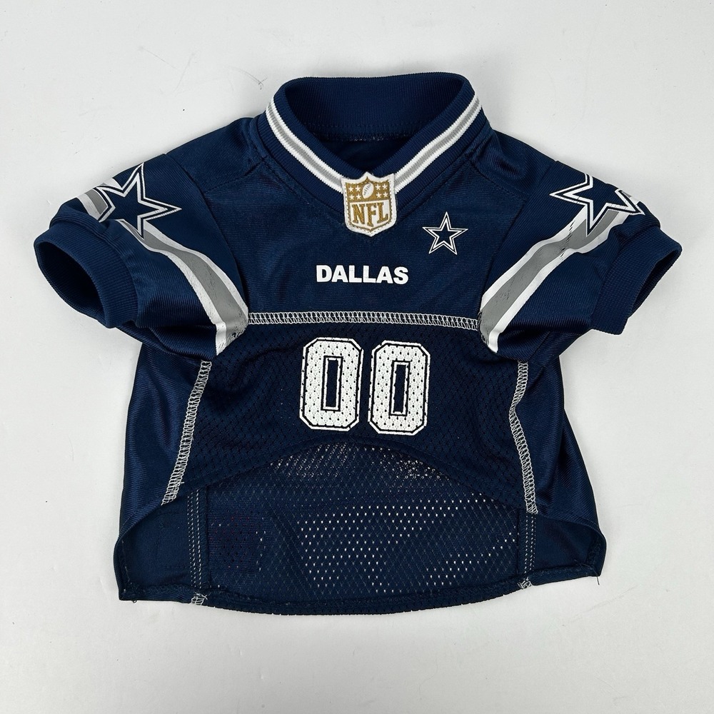 NFL Dallas Cowboys Size Small Cat/Dog Jersey Blue Football Apparel